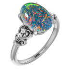 Oval Opal Triplet 68_Sterling Silver_Oval