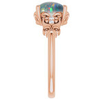 Oval Opal Triplet 69_Rose Gold_Oval