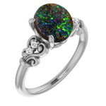 Round Boulder Opal 51_Sterling Silver_Round