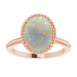 Oval Black Opal 91_Rose Gold_Oval