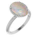 Oval White Opal 1_Sterling Silver_Oval