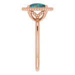 Oval Opal Triplet 67_Rose Gold_Oval