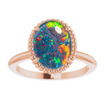 Oval Opal Triplet 73_Rose Gold_Oval