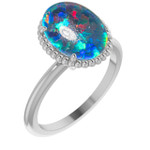 Oval Opal Triplet 74_Sterling Silver_Oval