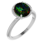 Round Boulder Opal 50_White Gold_Round