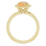 Round Black Opal 56_Yellow Gold_Round