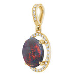 Oval Black Opal 10_Yellow Gold_Oval