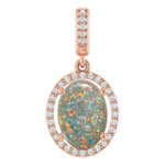 Oval Black Opal 11_Rose Gold_Oval