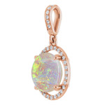 Oval Black Opal 13_Rose Gold_Oval