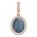 Oval Boulder Opal 33_Rose Gold_Oval