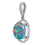 Oval Opal Triplet 64_Sterling Silver_Oval