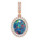 Oval Opal Triplet 65_Rose Gold_Oval