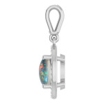 Oval Opal Triplet 72_Sterling Silver_Oval