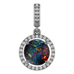 Round Boulder Opal 47_Sterling Silver_Round