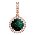 Round Boulder Opal 55_Rose Gold_Round