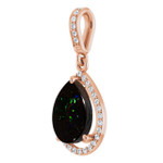 Teardrop Boulder Opal 40_Rose Gold_Teardrop