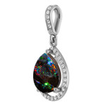 Teardrop Boulder Opal 45_White Gold_Teardrop