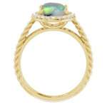 Oval Black Opal 16_Yellow Gold_Oval