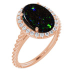 Oval Boulder Opal 32_Rose Gold_Oval