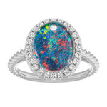 Oval Opal Triplet 65_Sterling Silver_Oval