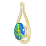 Oval Opal Triplet 66_Yellow Gold_Oval