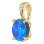 Oval Black Opal 78_Yellow Gold_Oval