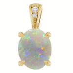 Oval Black Opal 91_Yellow Gold_Oval