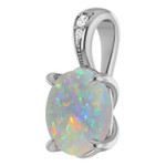 Oval Black Opal 91_White Gold_Oval