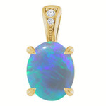 Oval Black Opal 92_Yellow Gold_Oval