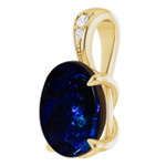 Oval Boulder Opal 28_Yellow Gold_Oval