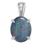 Oval Boulder Opal 33_White Gold_Oval