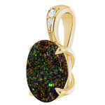 Oval Boulder Opal 34_Yellow Gold_Oval