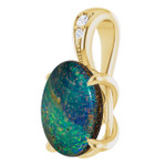 Oval Boulder Opal 35_Yellow Gold_Oval