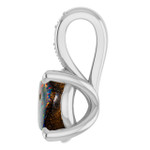 Round Boulder Opal 47_Sterling Silver_Round