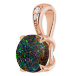 Round Boulder Opal 51_Rose Gold_Round