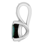 Round Boulder Opal 55_White Gold_Round