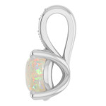 Round White Opal 57_Sterling Silver_Round