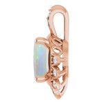 Oval Black Opal 91_Rose Gold_Oval