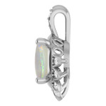 Oval Black Opal 13_Sterling Silver_Oval