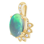 Oval Black Opal 16_Yellow Gold_Oval