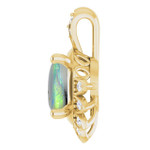 Oval Black Opal 16_Yellow Gold_Oval