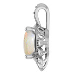 Oval White Opal 18_Sterling Silver_Oval