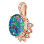 Oval Opal Triplet 65_Rose Gold_Oval