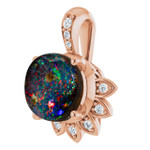 Round Boulder Opal 47_Rose Gold_Round