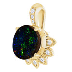 Round Boulder Opal 50_Yellow Gold_Round