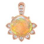 Round Black Opal 56_Rose Gold_Round