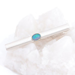 TO THE LIGHT MEN'S AUSTRALIAN BLACK OPAL TIE BAR