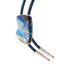 * MONTANA STERLING SILVER AUSTRALIAN OPAL BOLO TIE