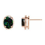 Oval Black Opal 25_Rose Gold_Oval