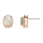 Oval Black Opal 27_Rose Gold_Oval